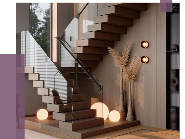 Изготовление и монтаж лестниц в Кстове от 86564 руб. | ПРОЛЁТ-Ксв