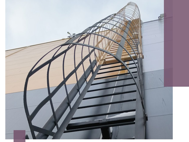 Изготовление и монтаж пожарных лестниц в Кстове профессионально