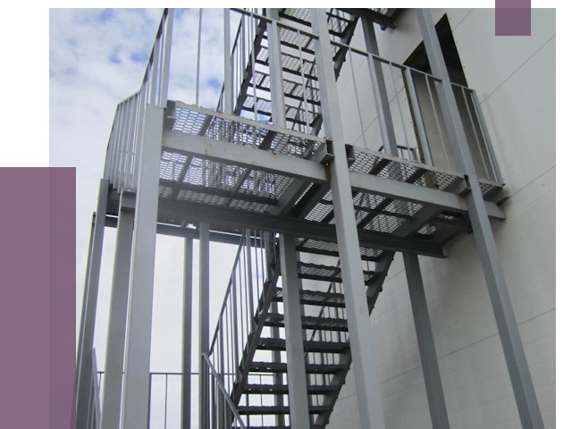 Монтаж пожарных лестниц в Кстове от 7740 руб.