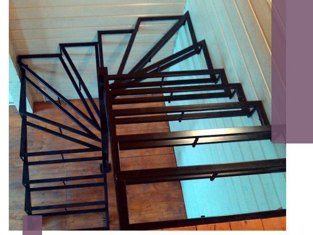 Изготовление металлических лестниц любой сложности в Кстове