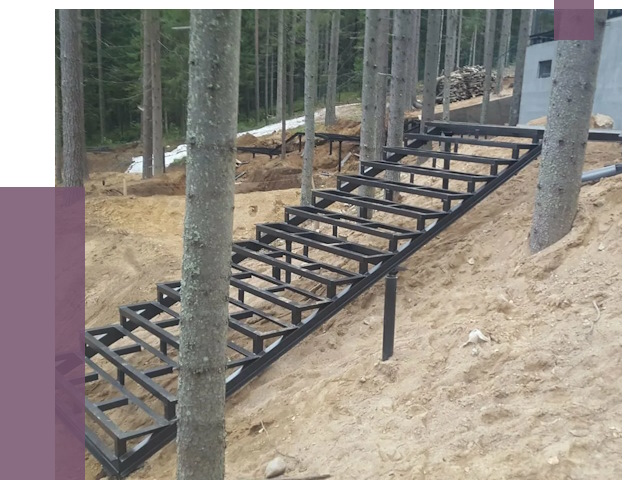 Монтаж металлических лестниц в Кстове от 13494 руб. 