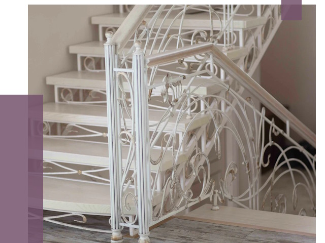 Изготовление кованых лестниц на заказ в Кстове от 86564 руб. | ПРОЛЁТ-Ксв