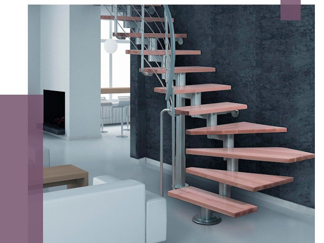 Модульные лестницы в Кстове от 16804 руб. — купить в ПРОЛЁТ-Ксв