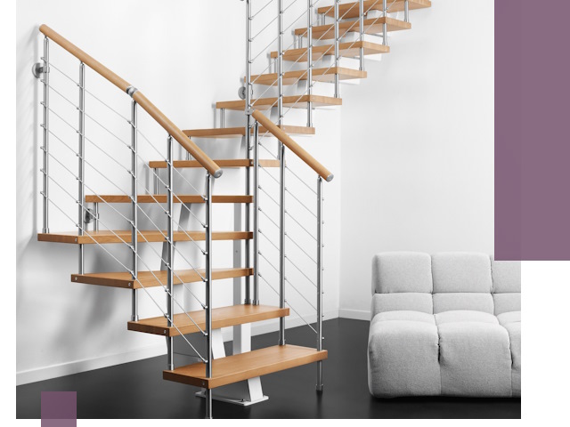 Модульные лестницы под ключ в Кстове — монтаж и изготовление