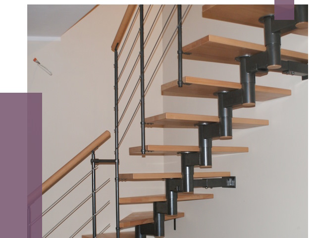 Изготовление модульных лестниц в Кстове от 11457 руб. 