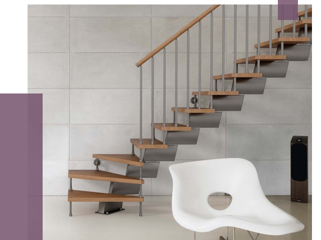 Монтаж модульных лестниц в Кстове от 6314 руб. 