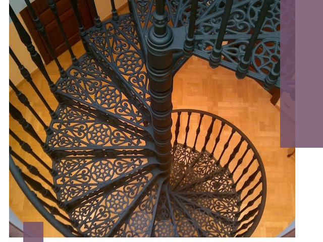 Винтовые лестницы под ключ в Кстове: производство и монтаж