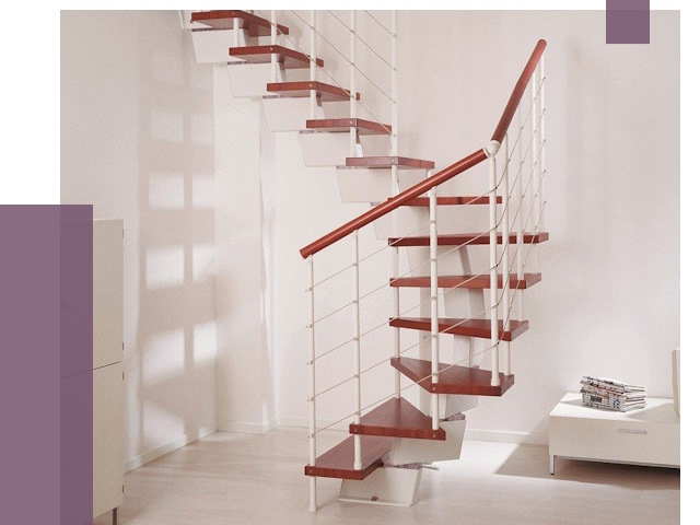 Изготовление лестниц на больцах в Кстове от 9675 руб. | ПРОЛЁТ-Ксв