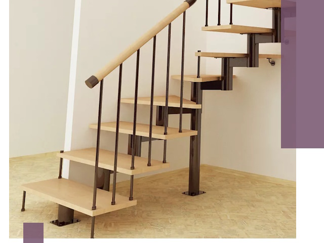 Монтаж лестниц на больцах в Кстове — быстро и надежно