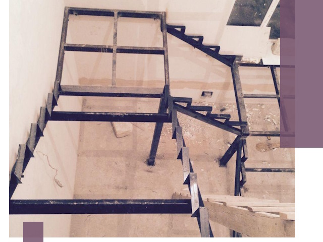 Монтаж лестниц на металлокаркасе в Кстове быстро и качественно