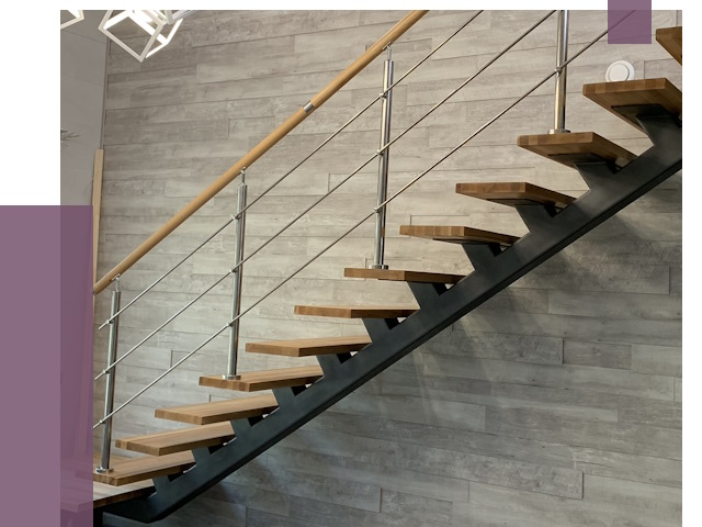 Изготовление лестниц на монокосоуре в Кстове от 75871 руб. 