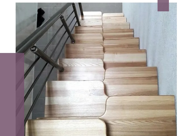 Лестницы гусиный шаг в Кстове от 12985 руб. под ключ | ПРОЛЁТ-Ксв