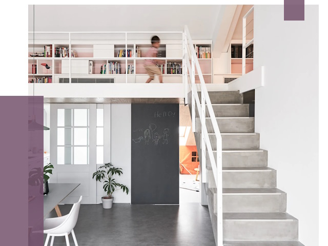 Лестницы для двухуровневой квартиры в Кстове от 175674 руб. | ПРОЛЁТ-Ксв