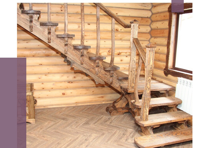 Лестницы в баню в Кстове от 19044 руб. — изготовление | ПРОЛЁТ-Ксв