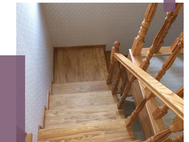 Сосновые лестницы в Кстове под ключ от 8045 руб.  | ПРОЛЁТ-Ксв