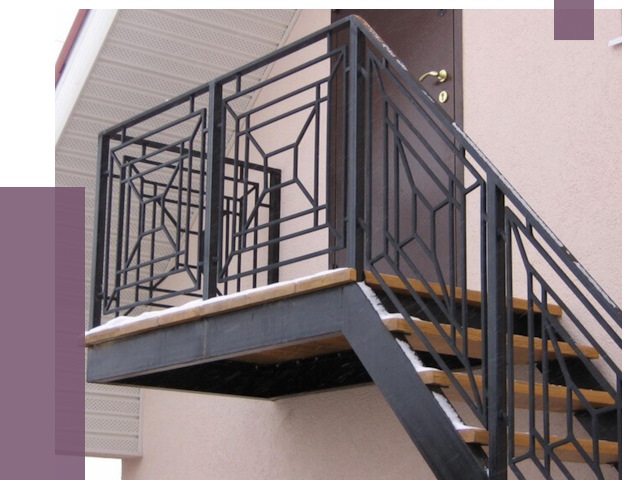 Металлические перила в Кстове от 4277 руб.  | ПРОЛЁТ-Ксв