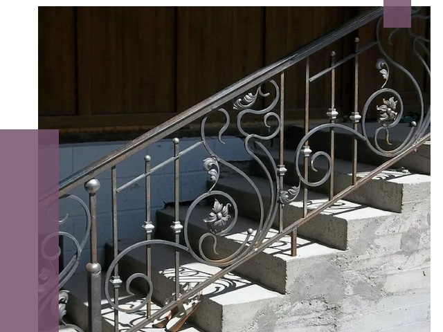 Кованые перила в Кстове от 8656 руб. под ключ — качество от ПРОЛЁТ-Ксв