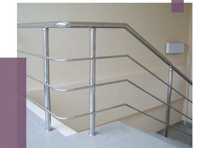 Алюминиевые перила в Кстове от 6314 руб. под ключ | ПРОЛЁТ-Ксв