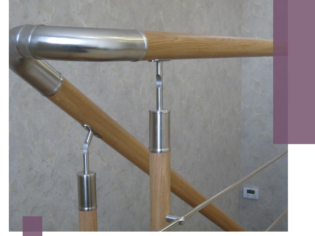 Комбинированные перила на заказ в Кстове — монтаж и производство