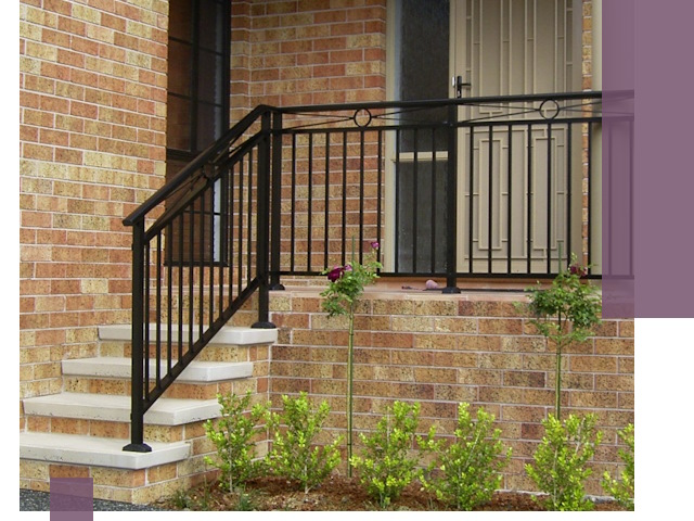 Уличные перила из металла под ключ в Кстове