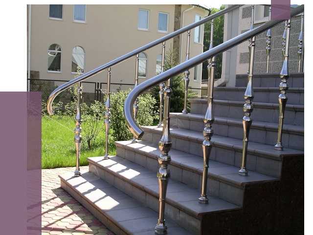 Перила для крыльца в Кстове от 10693 руб. — монтаж ПРОЛЁТ-Ксв