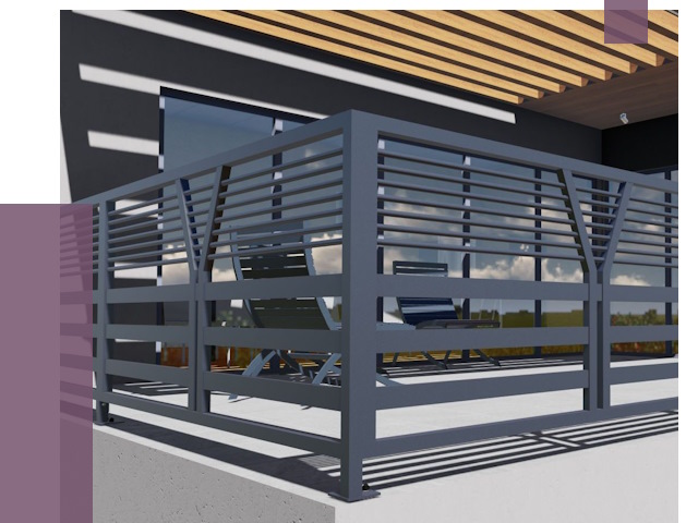 Изготовление балконных ограждений в Кстове от 10693 руб. | ПРОЛЁТ-Ксв