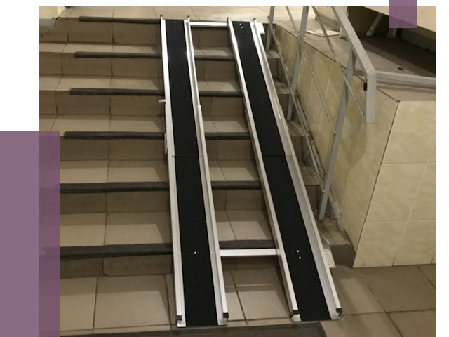 Установка пандуса в подъезд в Кстове от 7944 руб. под ключ | ПРОЛЁТ-Ксв