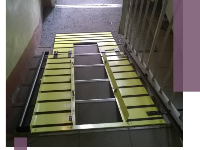 Профессиональный монтаж пандуса в подъезд в Кстове