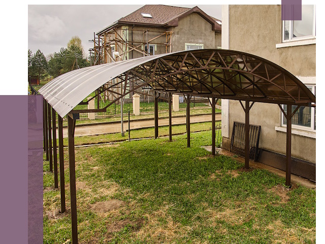 Демонтаж навесов в Кстове от 4583 руб. — разборка и вывоз | ПРОЛЁТ-Ксв