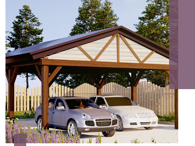 Навесы для автомобиля в Кстове — изготовление и монтаж