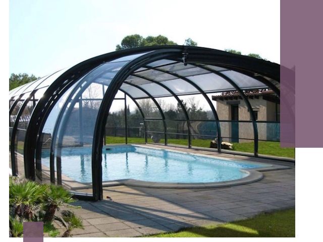 Навесы для бассейна в Кстове: изготовление и монтаж под ключ