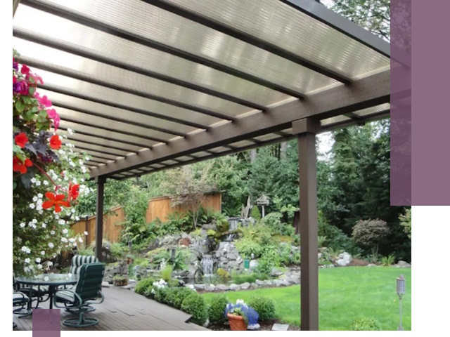 Навесы из поликарбоната под ключ в Кстове быстро и надёжно