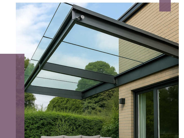 Стеклянные навесы и козырьки в Кстове от 12221 руб.