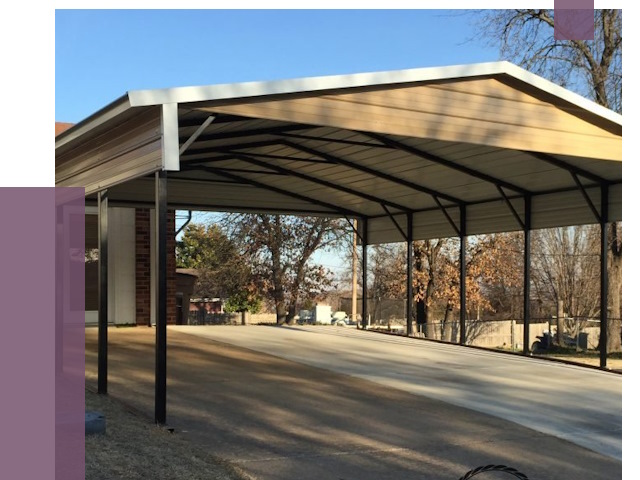 Двускатные навесы в Кстове от 7994 руб.  | ПРОЛЁТ-Ксв