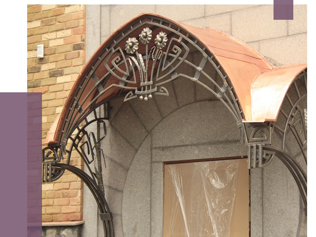 Арочные козырьки в Кстове от 14512 руб. 