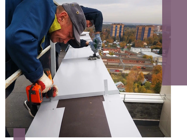 Монтаж парапетов в Кстове — установка прочных металлических ограждений