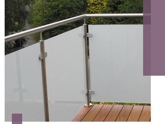 Алюминиевые парапеты для балконов и террас в Кстове