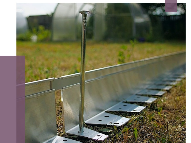 Металлические бордюры для газона в Кстове от 4277 руб. | ПРОЛЁТ-Ксв