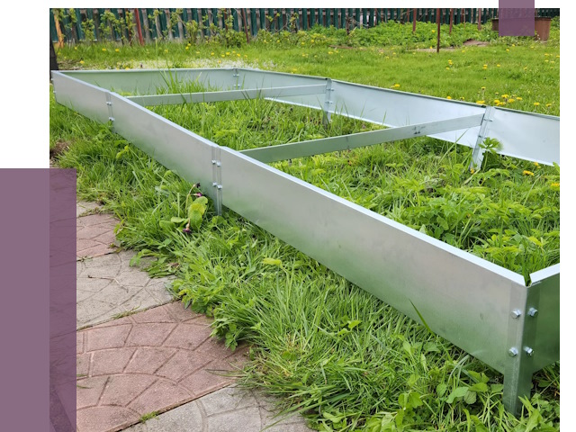 Металлические бордюры для грядок в Кстове от 1782 руб. 