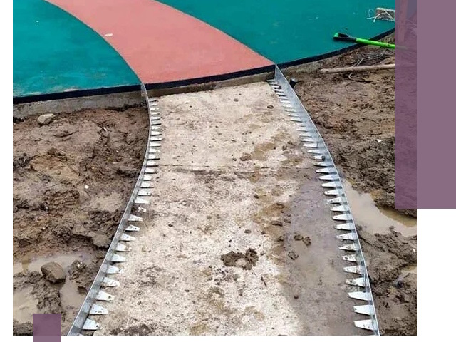 Металлические бордюры для дорожек в Кстове — монтаж и изготовление