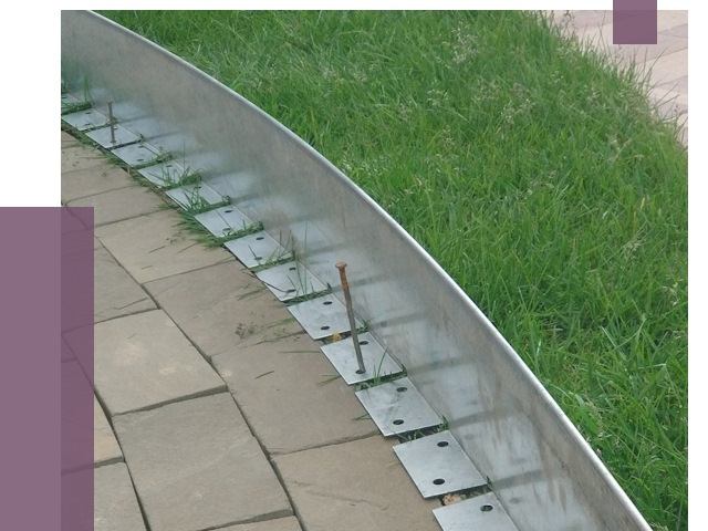 Металлические бордюры для тротуаров в Кстове от 8656 руб.