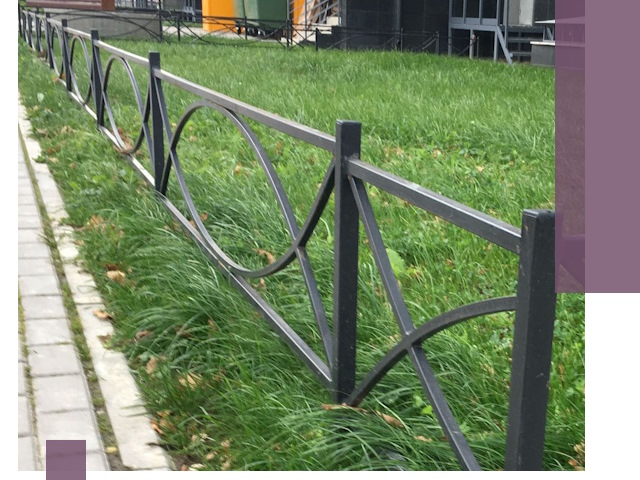 Газонные ограждения из металла в Кстове — монтаж и продажа