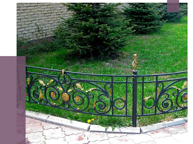 Кованые газонные ограждения в Кстове от 7587 руб. — ПРОЛЁТ-Ксв