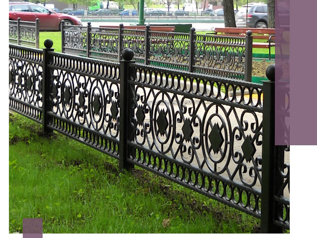 Секционные газонные ограждения под ключ в Кстове