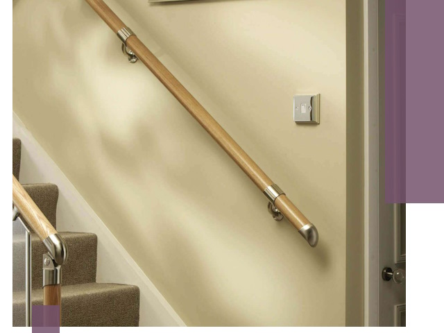 Монтаж пристенных поручней профессионально в Кстове