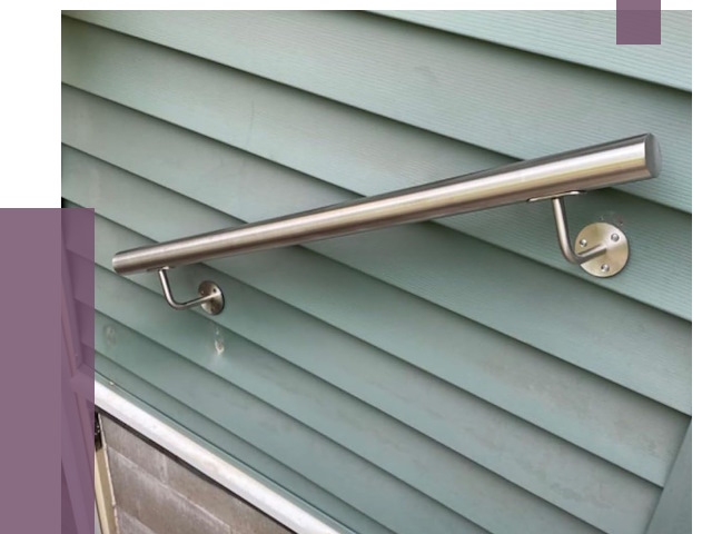 Поручни из нержавеющей стали в Кстове от 7638 руб.  | ПРОЛЁТ-Ксв