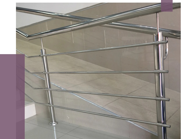 Изготовление поручней из нержавеющей стали в Кстове