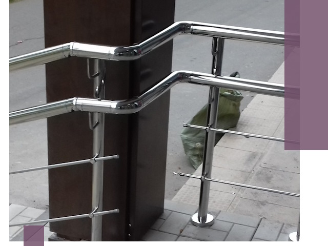 Монтаж поручней из нержавеющей стали в Кстове качественно и быстро